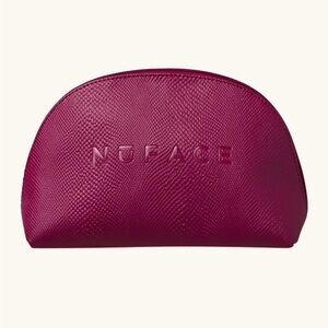 NuFace Cosmetic Pouch / Skincare Bag Velvet Rose